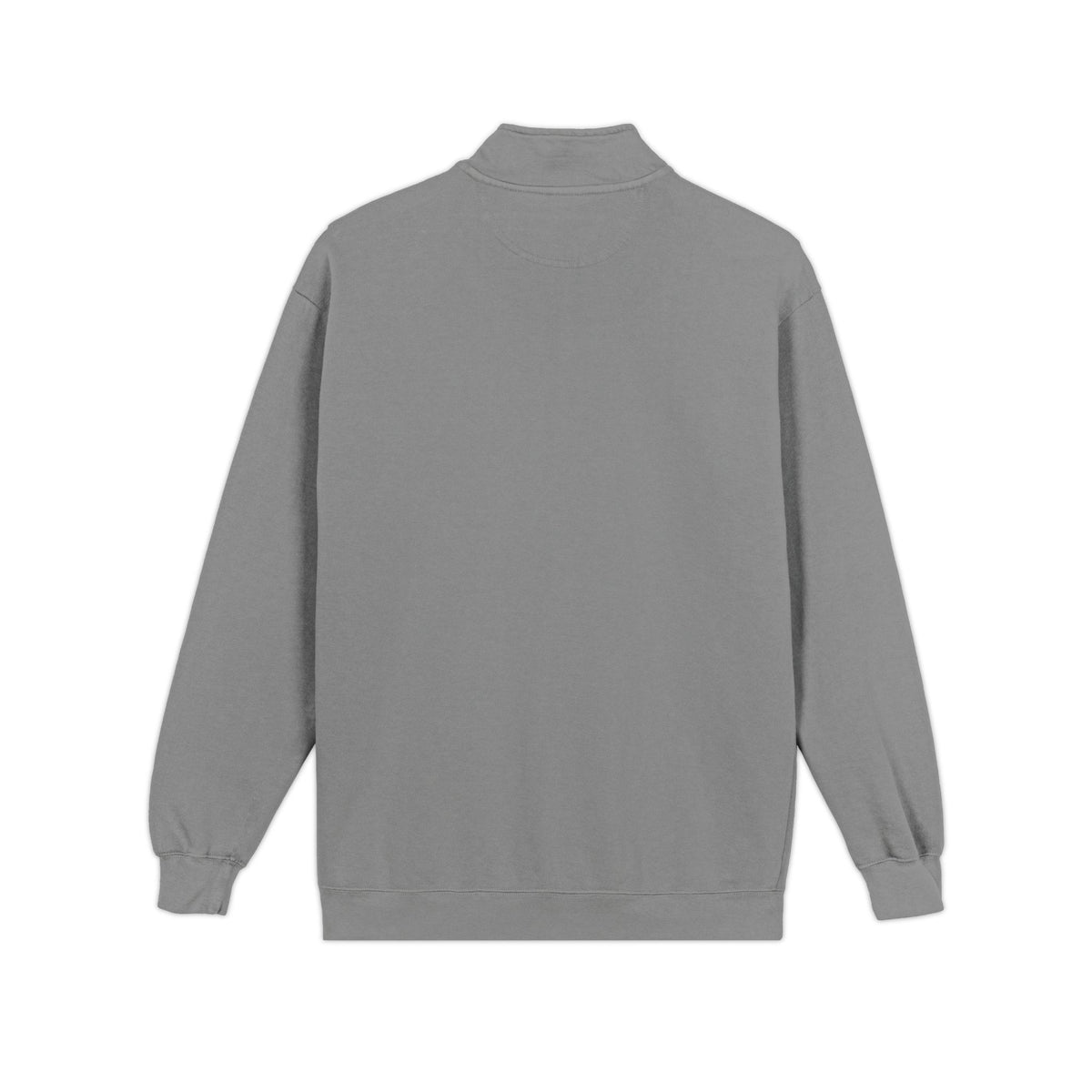 Felpa con zip a quarto unisex