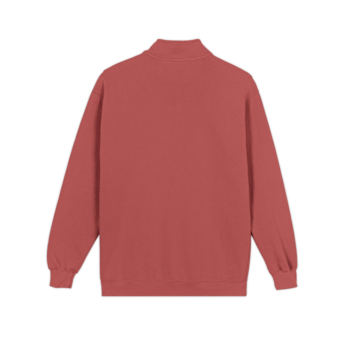 Felpa con zip a quarto unisex