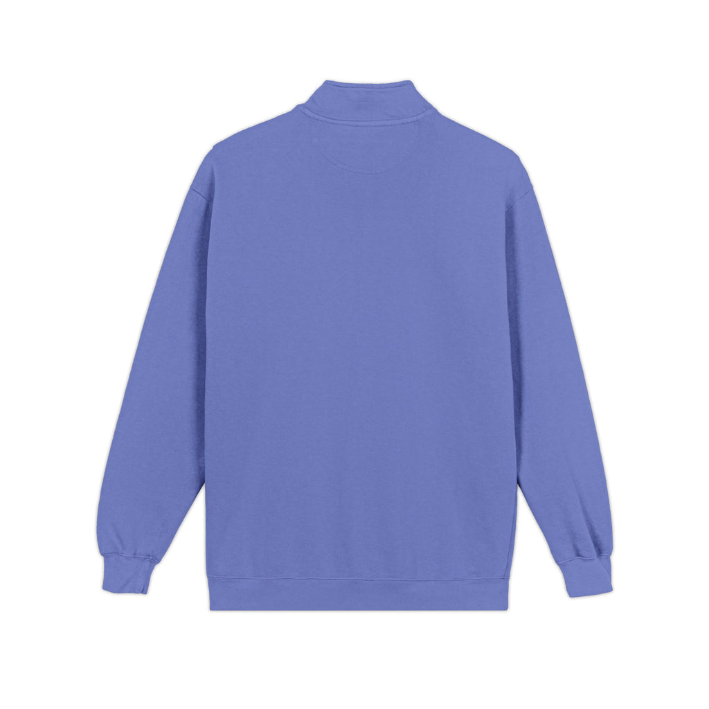 Felpa con zip a quarto unisex