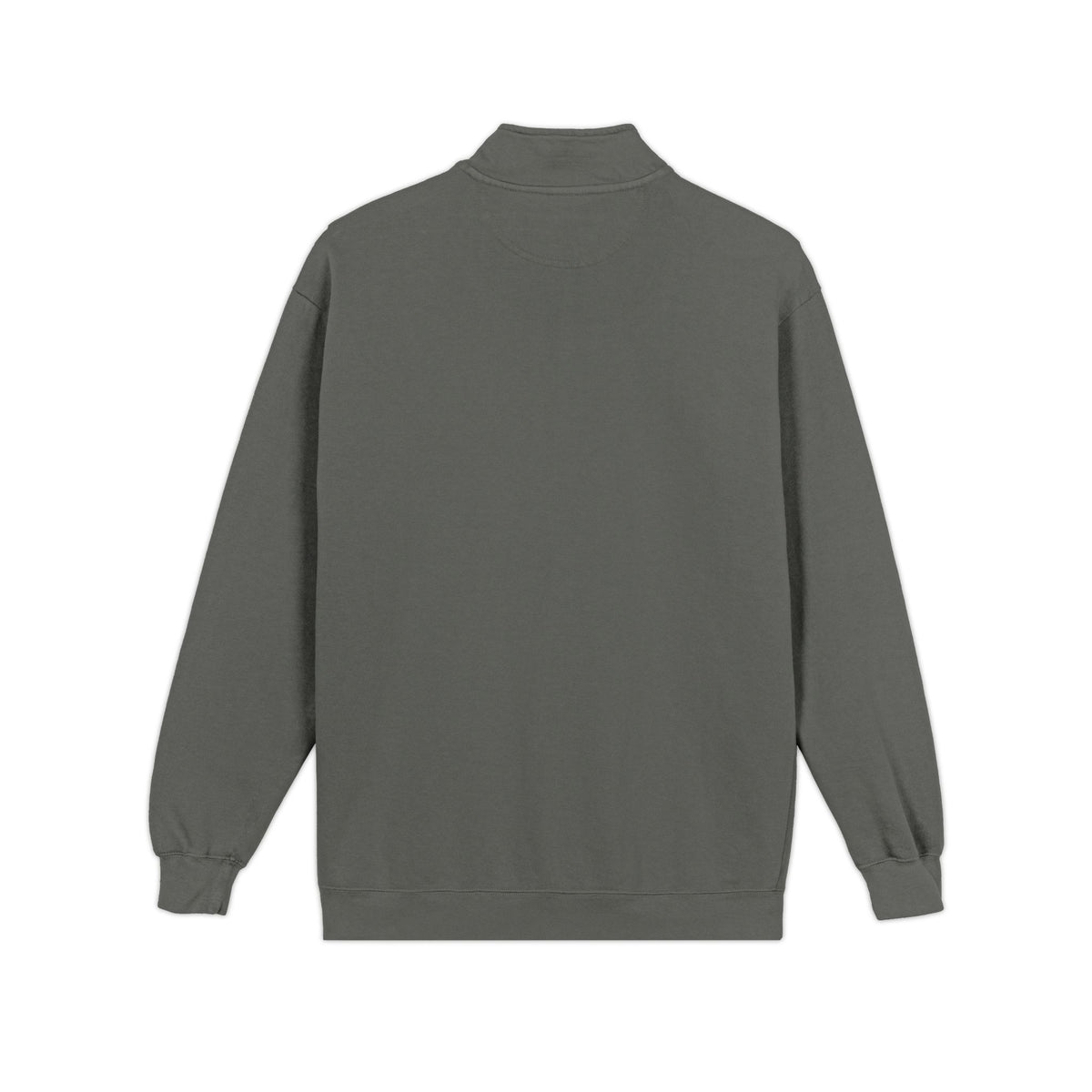 Felpa con zip a quarto unisex