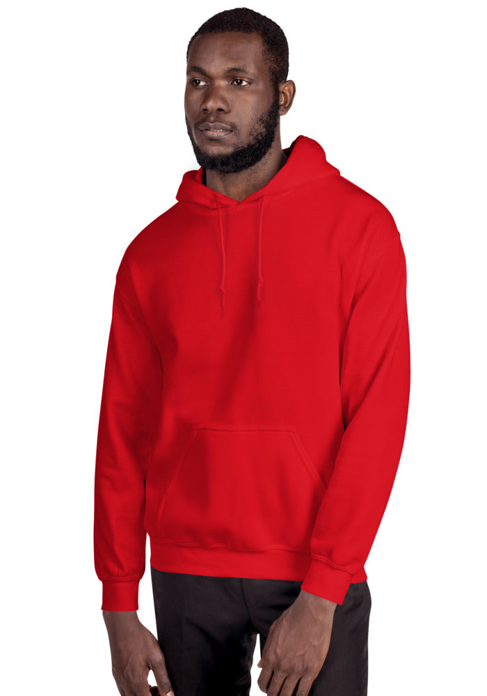 Felpa con cappuccio Rosso