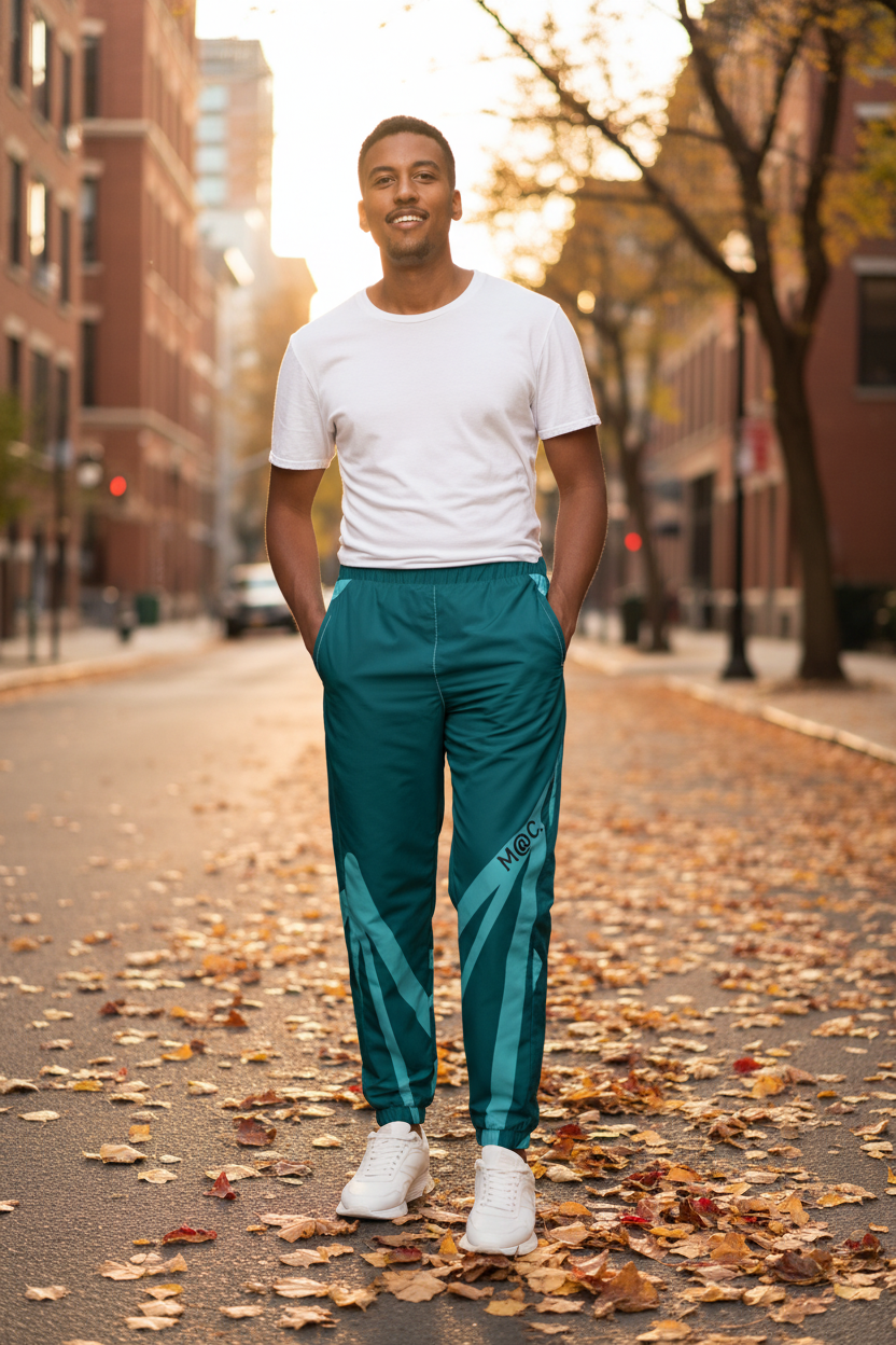 Pantaloni sportivi M@C. - lifestyle autunnale urbano